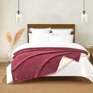 ugg blanket maroon